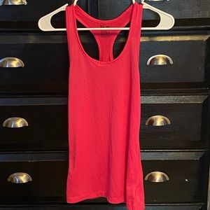 Nike dri fit red racer back tank